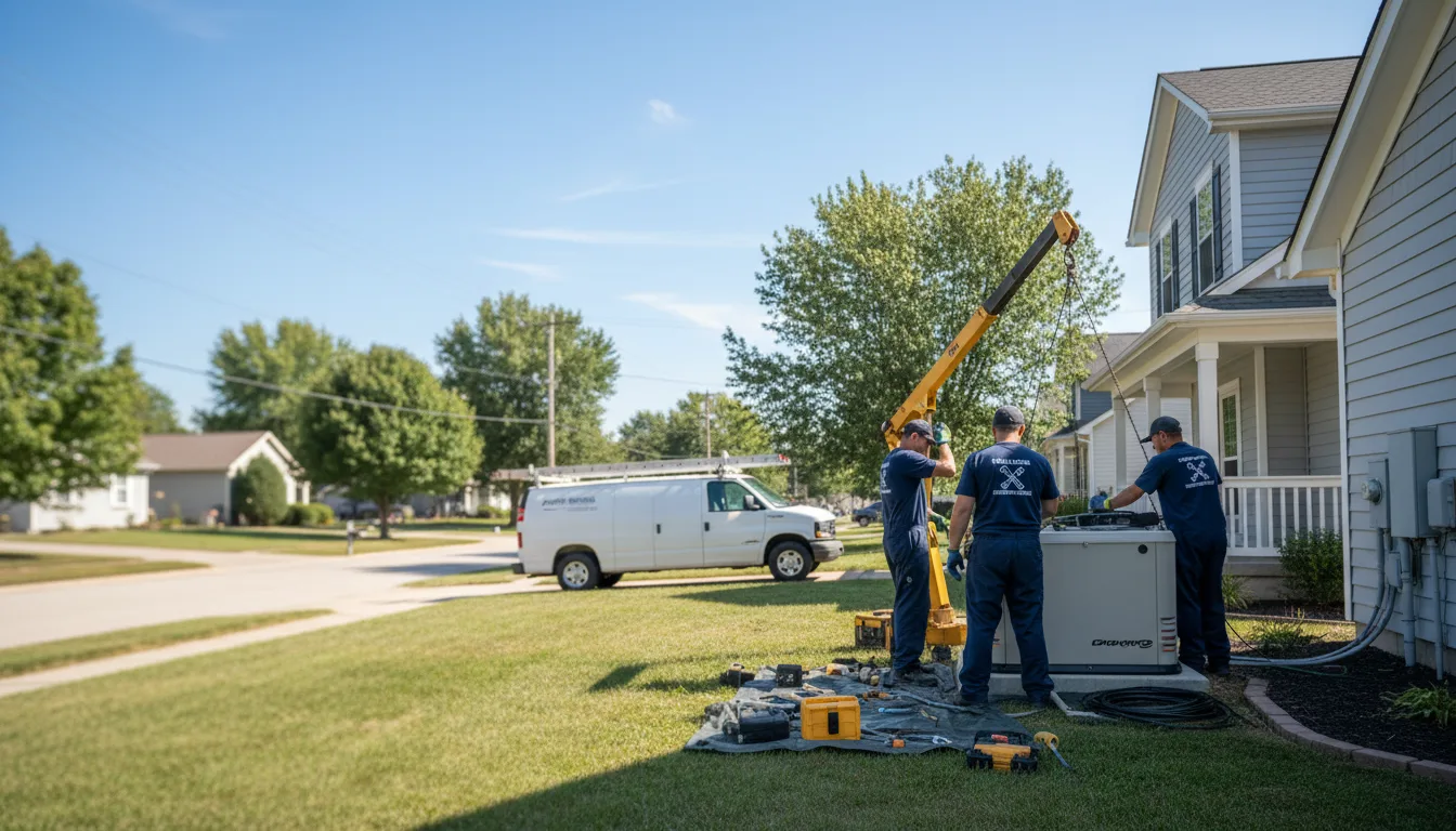 Generator Installation in Newcastle, TX near me